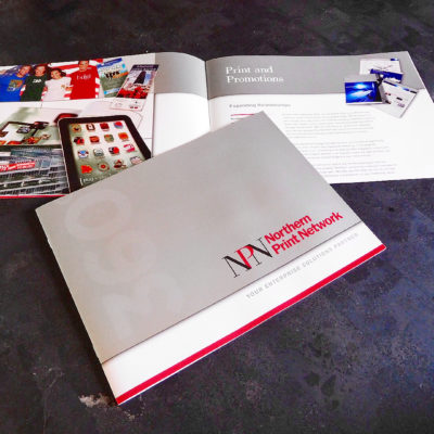 Full Color (6/6) Brochure with Spot Inks