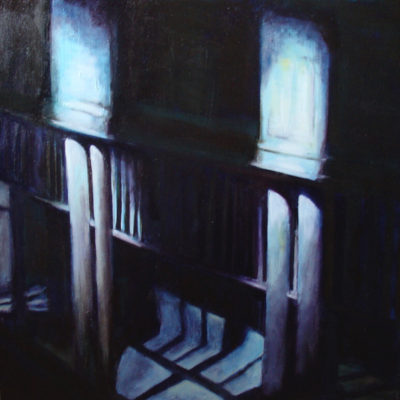 Abstract Building Series Oil Painting